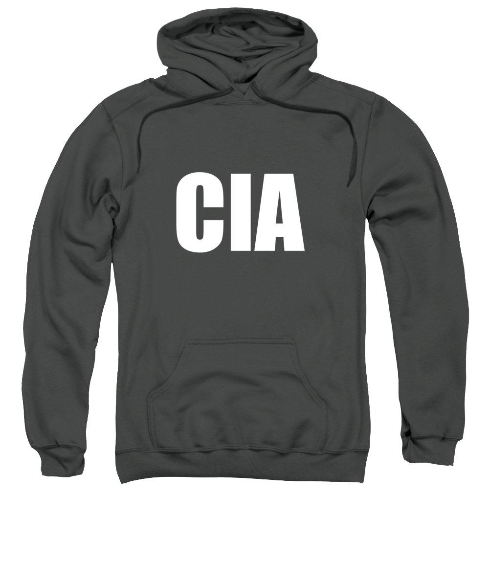 

300 GSM Мужские здоровые хлопковые толстовки CIA центральный интеллект Печать Премиум хлопок Толстовка