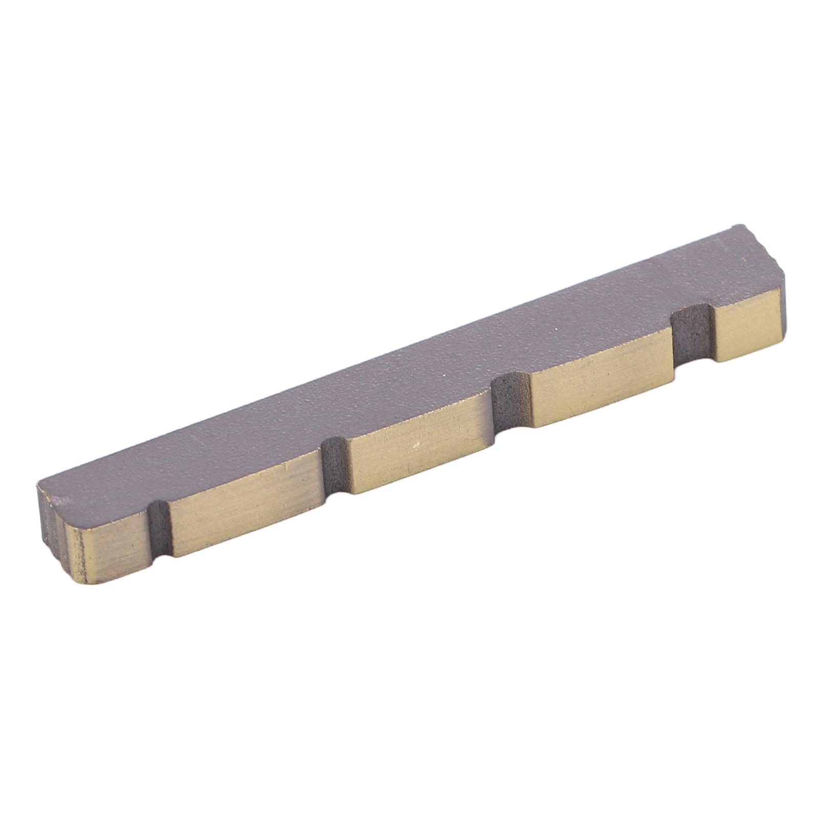 

4 String Bass Nut 38mm Pre Slotted Portable Brass Replacement Guitar Bass String Nut