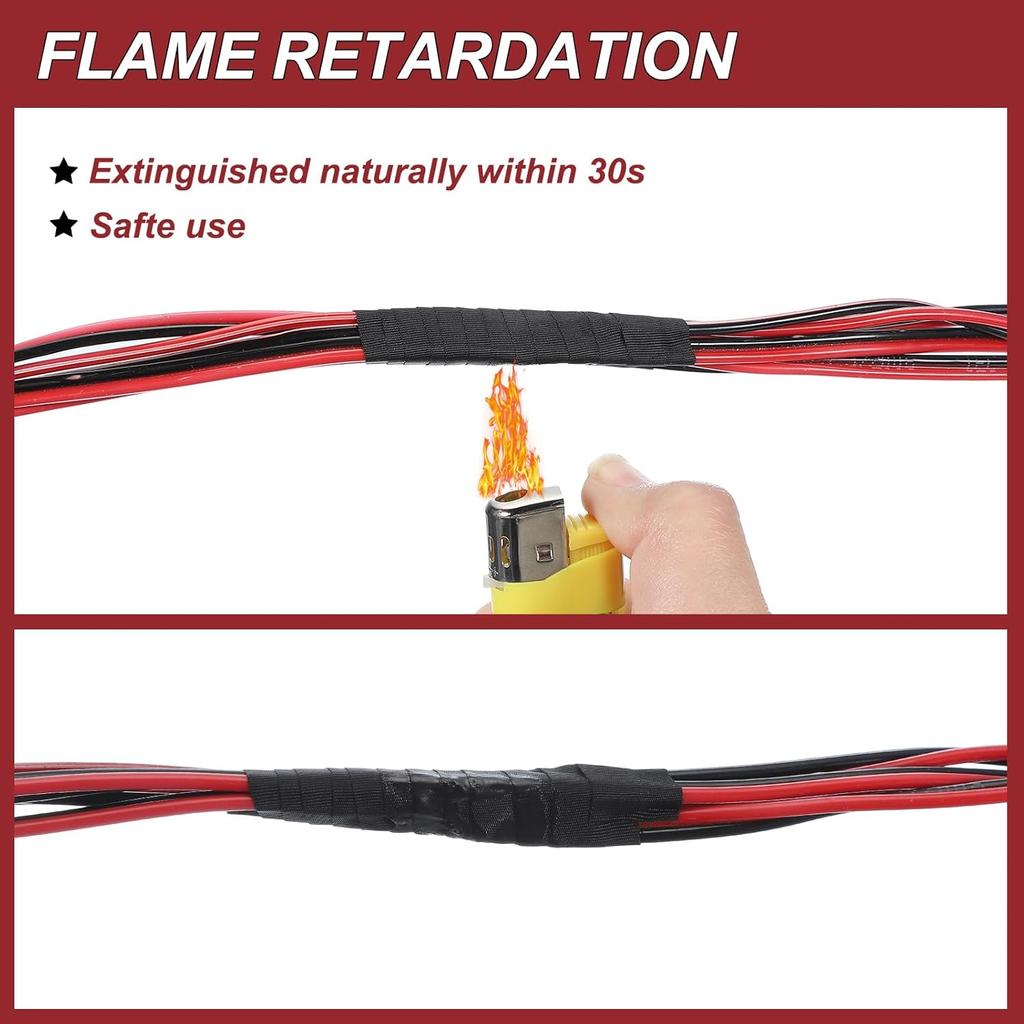 Högtemperaturbeständig Acetat Tejp Svart Isolerande Tejp för Elkablar och LCD-skärmsfästning