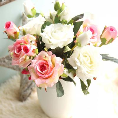 1 Stück künstliche Rose aus Stoff für Hochzeit, Zuhause, Party, Büro, Dekoration