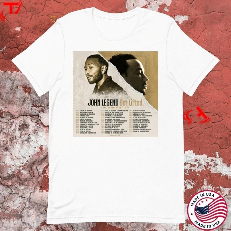 John Legend Get Lifted Album Tour 20th Anniversary Tour 2025 T-Shirt