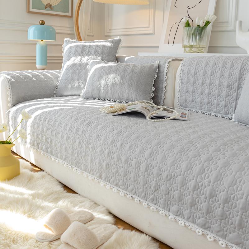 Sofa Cushion Four Seasons General Fabrics Simple Modern Fresh Sofa Cover Cover Towel Winter Three-Seat