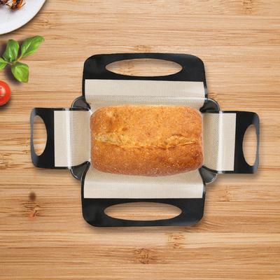 1/2/3Pcs Silicone Bread Baking Mat with Reinforced Handle Rings Non-Stick Loaf Pan Liner High Temp Resistant Sourdough Bread Sling
