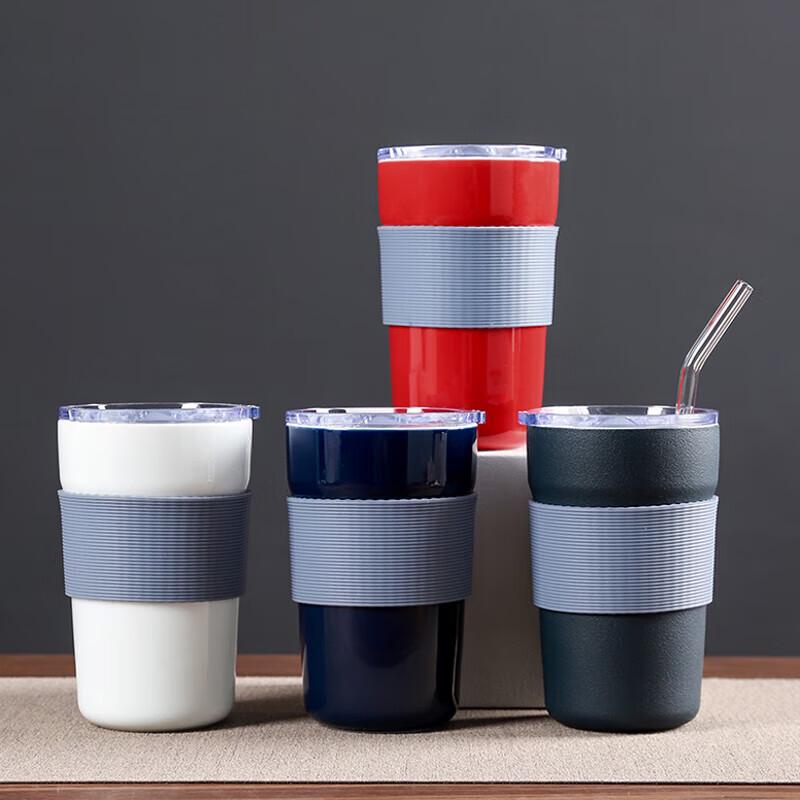 

Wushiyuan Ceramic Travel Mug with Straw