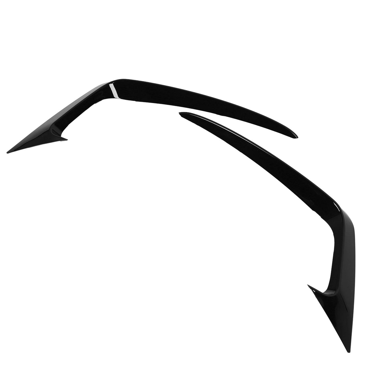 2 шт. Сплиттер боковых воздухозаборников переднего бампера Левый Правый Износостойкая накладка спойлера бампера для Fiesta ST MK6 2012–2017