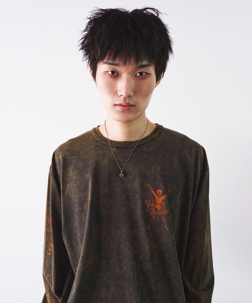 CONECTX Washed Graphic Long Sleeve