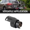 7 Pin To 13 Pin Trailer Caravan Towbar Towing Electric Socket Adapter Plug Converter 12V Electrical Connector Adapter Car Truck