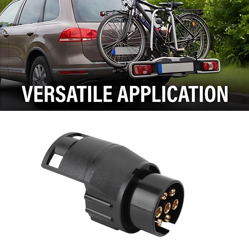 7 Pin To 13 Pin Trailer Caravan Towbar Towing Electric Socket Adapter Plug Converter 12V Electrical Connector Adapter Car Truck