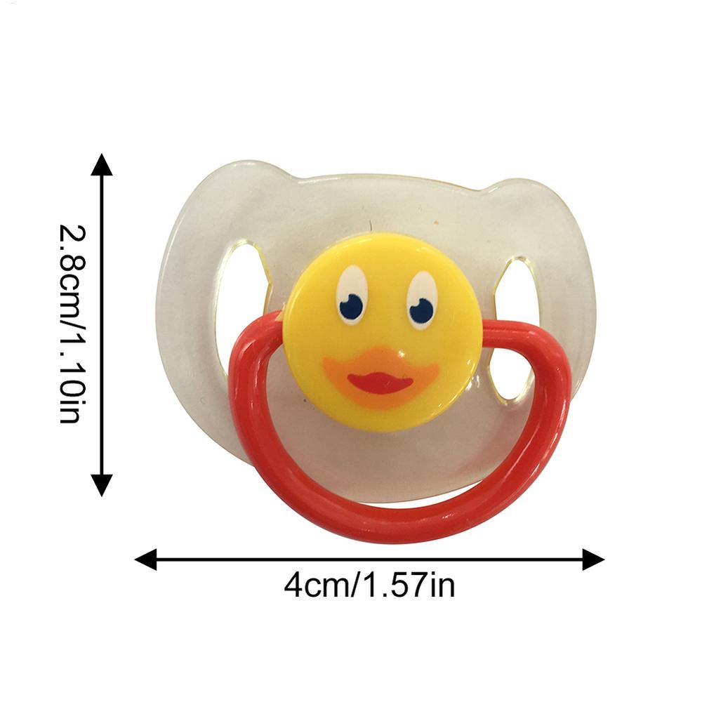 Magnetic Pacifiers For Baby Dolls Pretend Play Feeding Toy Cute Toy Reborn Baby Dolls Handmade DIY Nipples Dolls Accessories
