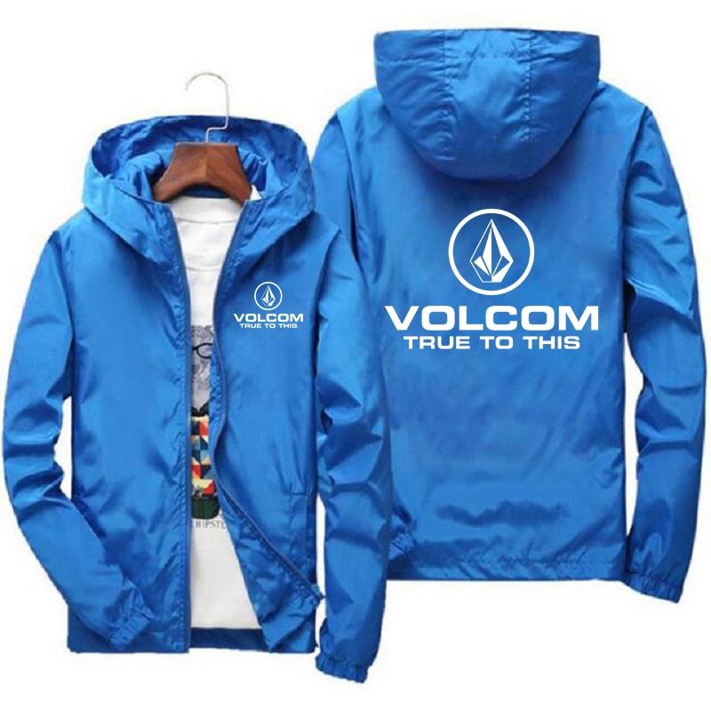Men's Spring Fashion Casual Outdoor Sports Jacket 2026 New Windproof Zipper Hooded Top, Super Large s-7XL