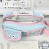 Denim Patchwork Pencil Case Large Capacity Stationery Bag Portable Pen Bag  School Office