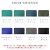 Trendy Yamagishi Genuine Leather Case for Stylish Large Basic Dandy Ultramarine Blue Wallet/Passport Men, Zippered, Capacity, Design,