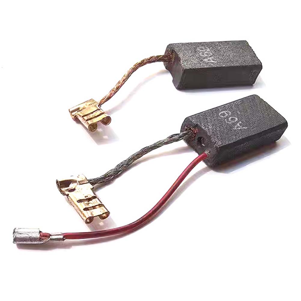 Replacement Carbon Brushes 2pcs for Bosch For 1617014144 1617014135 A69 6 3x12 5x23mm for GSH 5E Power Tool Motor Maintenance