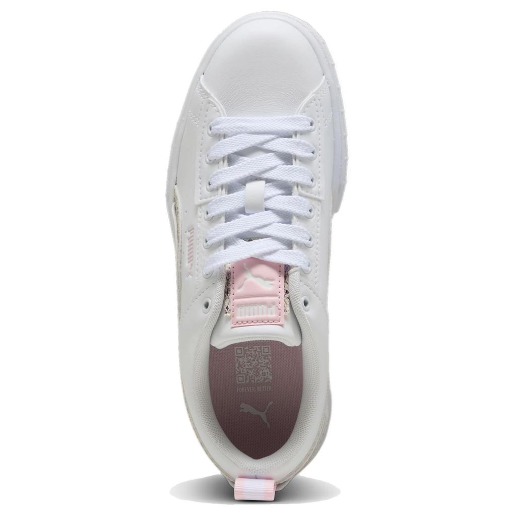 PUMA Mayze Low top Skateboard Shoes Women's White Pink 399156-01