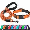 Durable Shock-Absorbing Dog Leash & Collar Set for Medium and Large Dogs - Anti-Pull, Safe & Comfortable