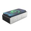 5W Electric Alarm Clock Non Slip Digital Thermometer Clock Multifunctional Wireless Charging Alarm Clock for Bedroom Meeting Travel