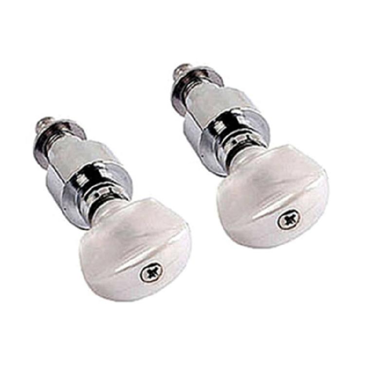 2Pcs Banjo Tuner Banjo Geared Machine Pearled Pegs Tuning 2 Head Tuner Tone Keys