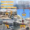 Granite Slab Lifting Clamps, 770LBS Vertical Stone Lifting Clamps, Heavy Duty Stone Carrying Clamps for Lifting Transporting Concrete Block Granite