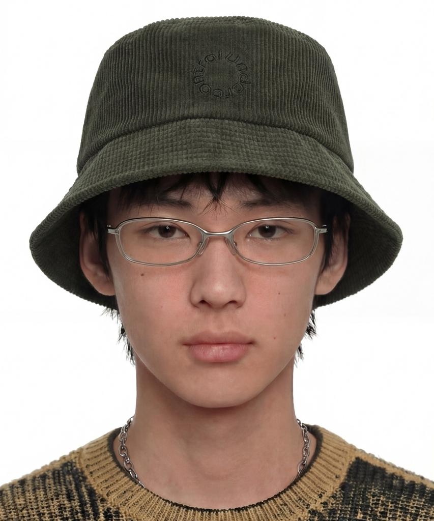 Eondeokeonteulol Daily Corduroy Bucket Hat Og Bucket / Cd / Army