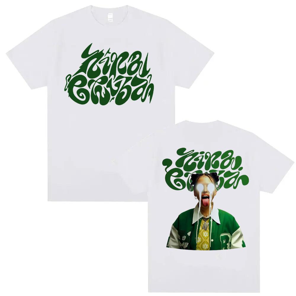 Nina Chuba Album Tour 2026 Merchandise T-Shirts Herren Damen Modisches ästhetisches Kurzarm-T-Shirt Sommer 100% Baumwolle Oversized T-Shirt