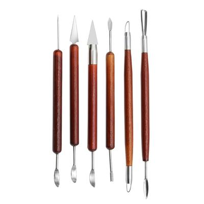 Pottery Sculpting Tool 6Piece for Detailed Handcrafted Pottery Sculptures Must Have Pottery Tool for Carving Enthusiasts