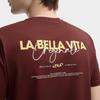 FILA T Shirt Men's Terracotta Red Brown F11M439101FBN
