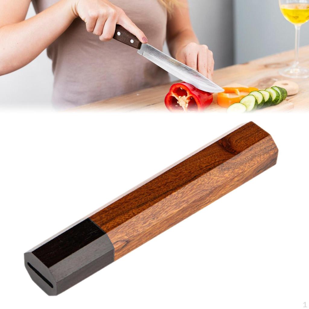 Japanese Kitchen Knife Handle DIY Repair Hole 1.2x0.2cm Making Accessories Wooden Sashimi