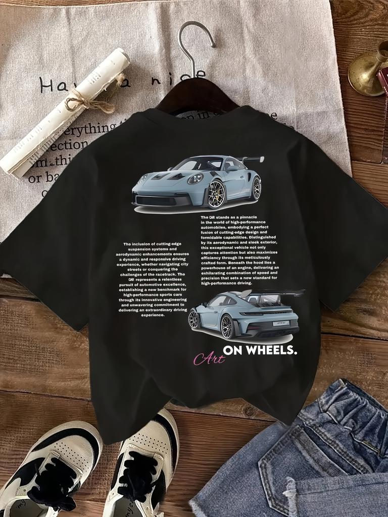 2026 New Style Unisexs Shortsleeved Casual Printed Tshirt With Black Texture Pattern And Loose Fit Clothing Tshirtsual Cloth