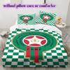 Morocco National Football Team Pattern Bedding,Quilt Set Quilt Cover Pillowcase Home Birthday Gift (1*duvet Cover+2*pillowcase,without Core)