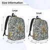 William Morris Snakeshead Pattern Backpack Hot Sale Daypack Large Capacity BookBag School Bag Shoulder Bags for Men Women