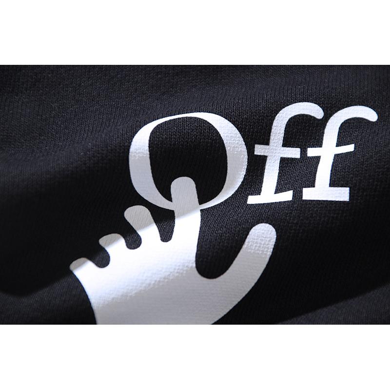 1197 Off-White Frühling/Sommer Neu OW Ölgemälde Pfeilmuster Aufgedruckte Lässige Lockere Shorts für Damen und Herren