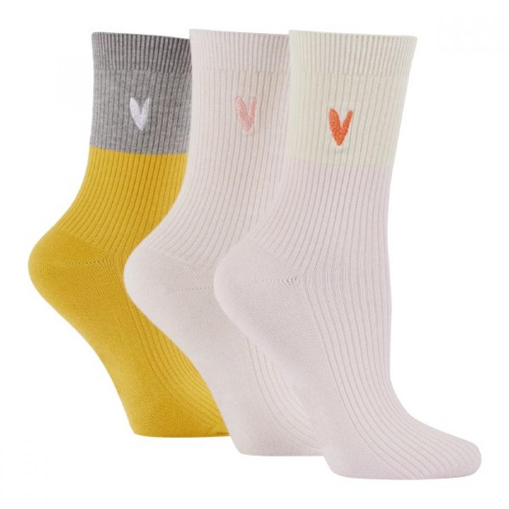Sock Shop Women S Soft Heart SockS Set V2 Pink