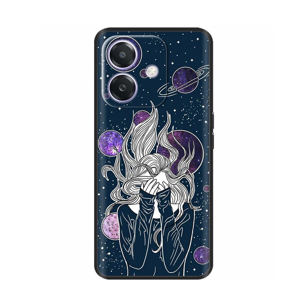 For Oppo A3X Case For Oppo A3 Cute Cover Silicon Soft Matte Phone Case For Oppo A3x CPH2681 OppoA3 Back Cover Coque Fundas Capa