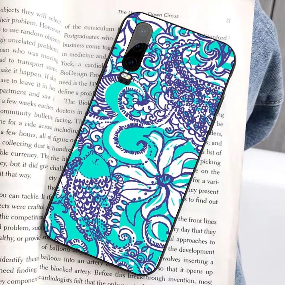 Colorful plant illustration Phone Case For Huawei Honor 10 lite 9 20 7A 9X 30 50 60 70 pro plus Soft Silicone Cover