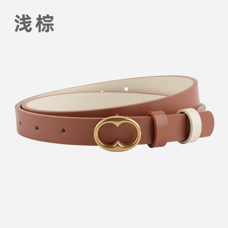 

Leather Women S Fine Belt Coat Decoration With Dress Premium Accessories Waist Belt Girls 105cm