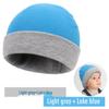 Matching Color Brushed Cap for Newborns: Spring, Autumn & Winter Styles, Double Size, 28 Colors