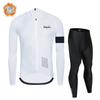 Winter Fleece Cycling Suit Men's and Women's Mountain Bike Clothing Bicycle Clothes Road Bike 2026 Winter Fleece Warm Cycling Suit