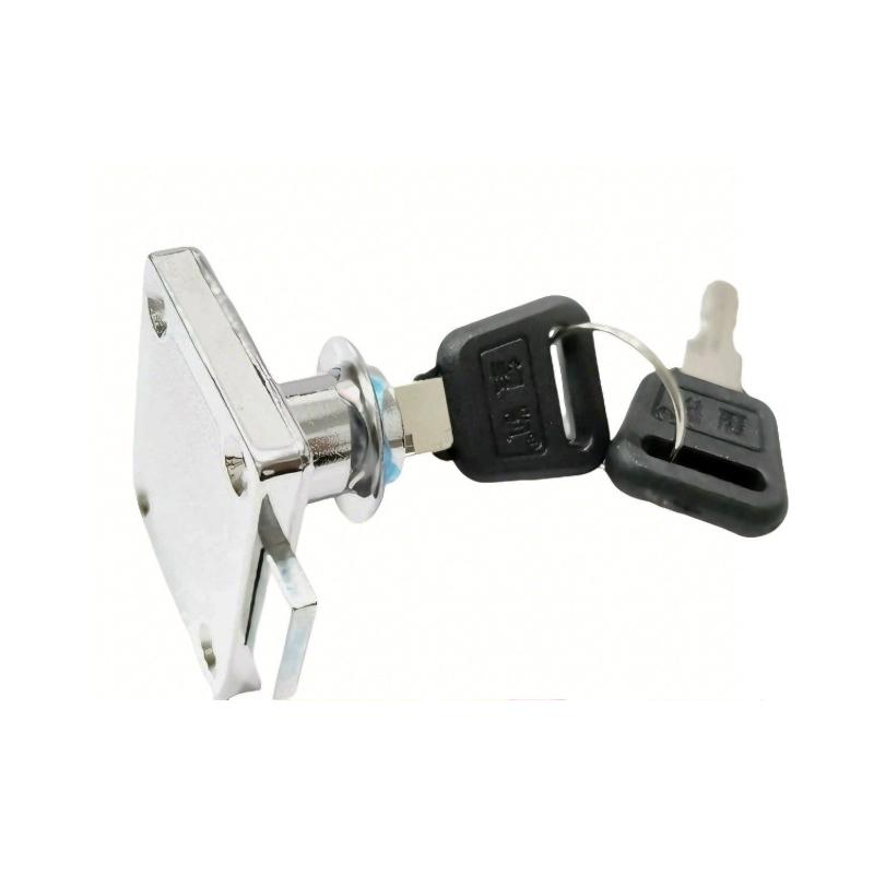 136 Zinc Alloy Key Operated High Safety Powder Coated Silver Customizable Office Desk Glass Cabinet File Cabinet Furniture Lock