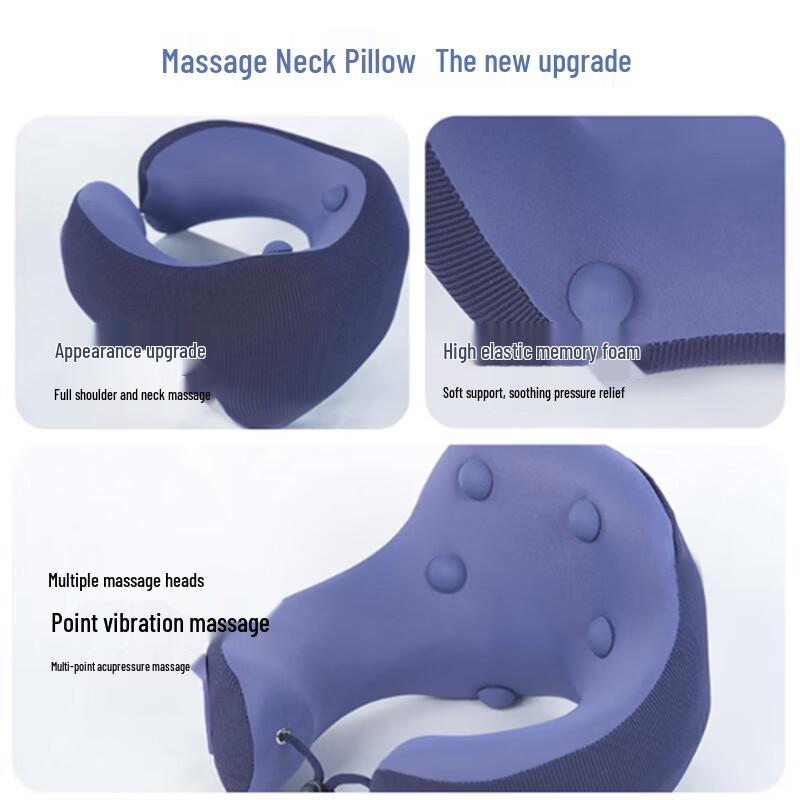 Jiancheng UM-1 Moyi U-shaped Massage Neck Pillow CN plug (adapter included)