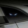 Solar Car Warning Light Suction Cup Evil Eye Light New Vehicle Safety Light