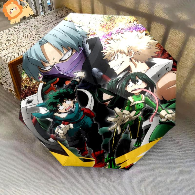 Hero Academia Two Heroes Folding Umbrella Travel Umbrella Umbrella Sun Umbrella Light