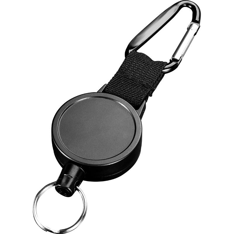 

65CM Wire Rope Camping Telescopic Burglar Chain Key Holder Tactical Keychain Outdoor Key Ring Return Retractable Key Chain