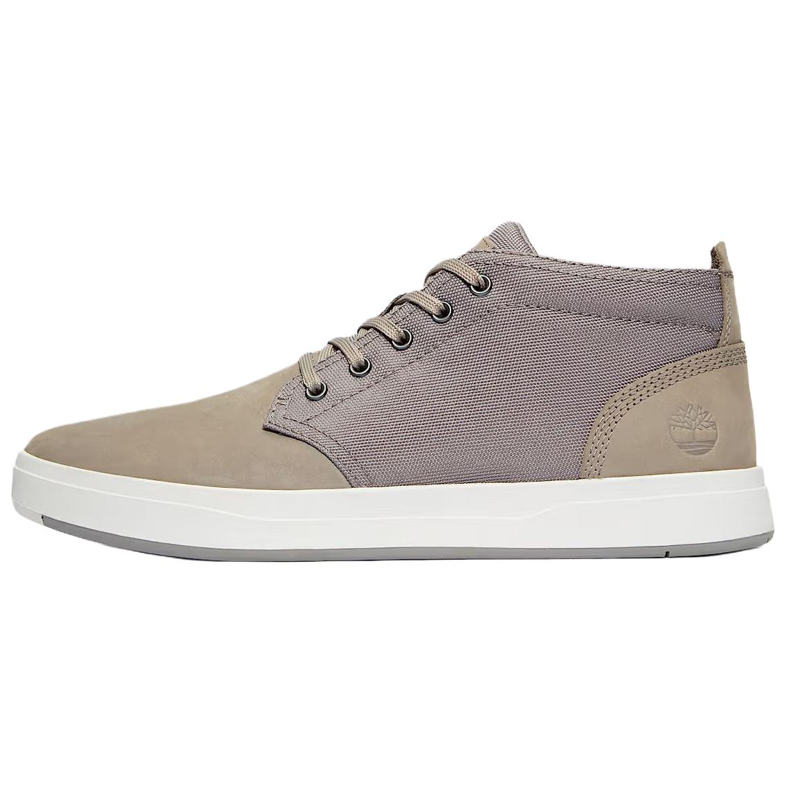 Timberland Davis Square Versatile Comfortable Waterproof Sneakers Men sneakers Gray Brown TB1A1SESF49 43.5