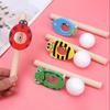 Breathing Exerciser Toys For Kids Whistle Floating Blow Pipe Balls Blowing Balloon Launcher Educational Toy