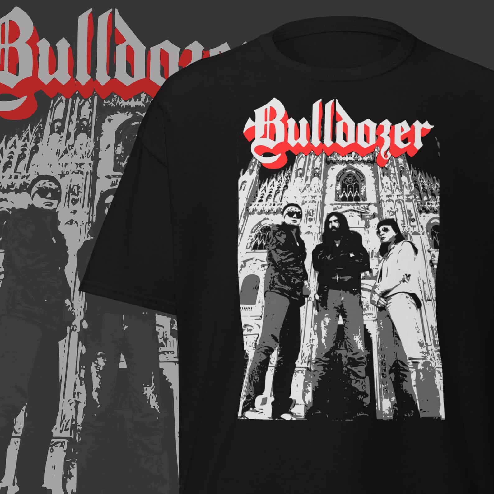 Bulldozer Band T-Shirt S