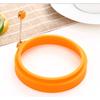 Stampo per frittata in silicone a forma rotonda per uova, frittura, pancake, stampo per colazione, essenziale