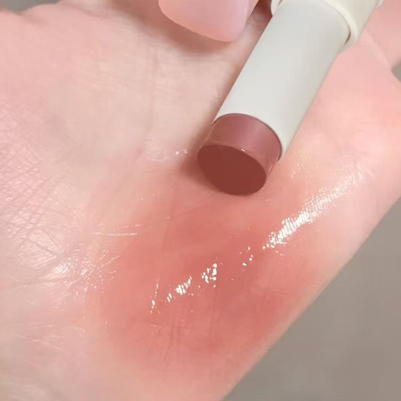 Translucent Crystal Lipstick: Long-Lasting, Non-Fading, Korean Style, Plump Lips, Water Essence Gloss.