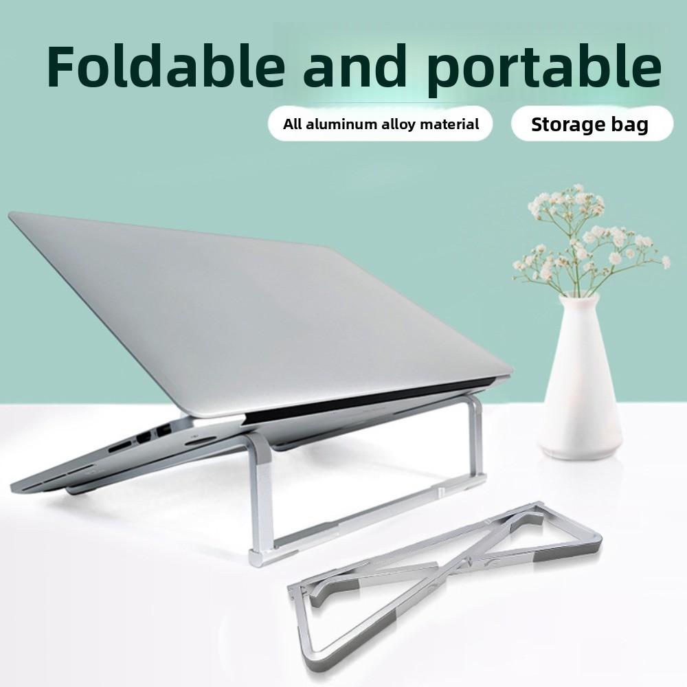 Foldable Laptop Holder Stand Lifting Laptop Cooling Bracket Laptop Folding Stand  Office/Home Use