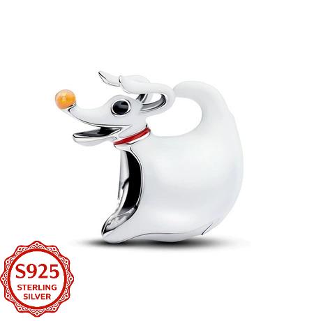 New 925 Silver Olaf Minnie Cartoon Pendant Bead Charm for DIY Original European Bracelet Fashion Jewelry Gifts