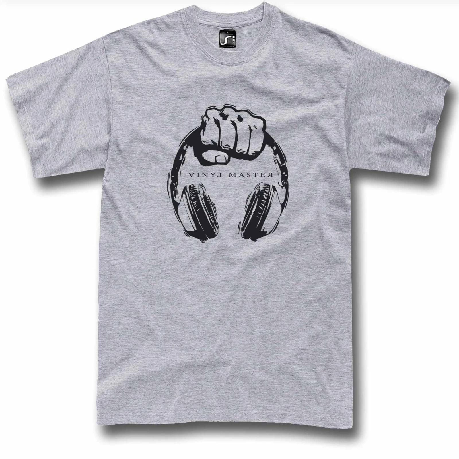 Dj Headphones T shirt Vinyl Master Technics mk2 music gift 3XL